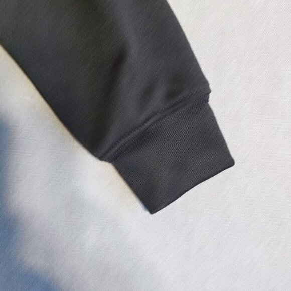 Nike Dri-fit full zip hoodie unisex kids size 24M black and neon green - Picture 7 of 10